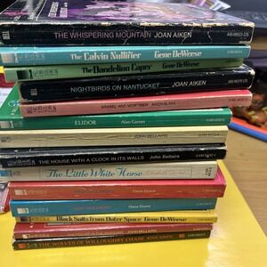 Assorted  Dell Yearling Books Lot of 14 Vintage Books. Science Fiction/Horror